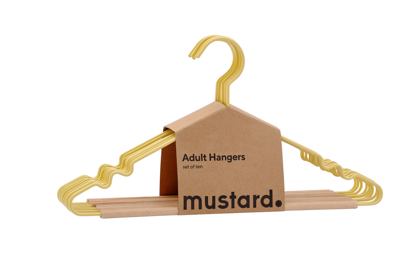 Adult Top Hangers in Butter