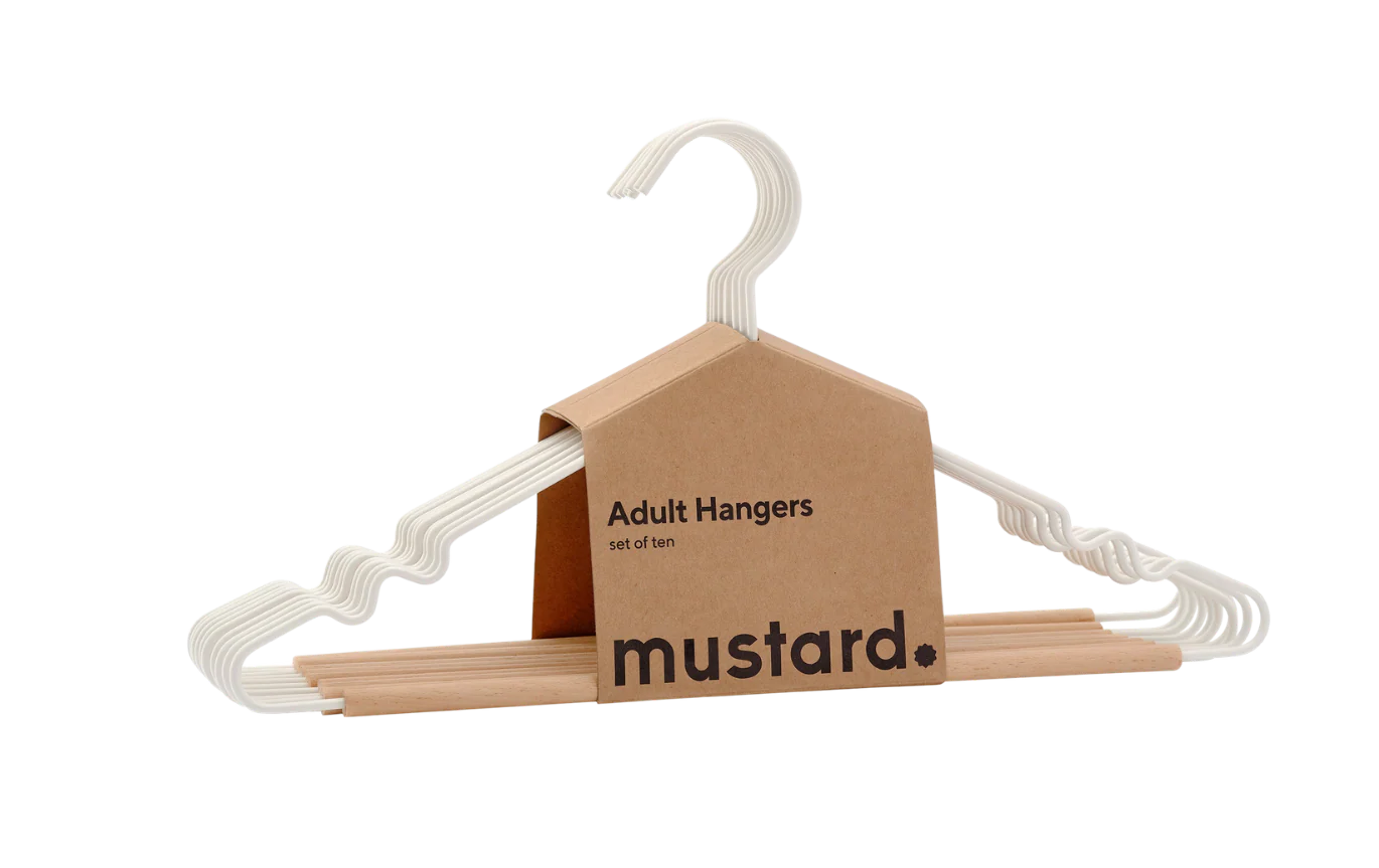 Adult Top Hangers in Chalk