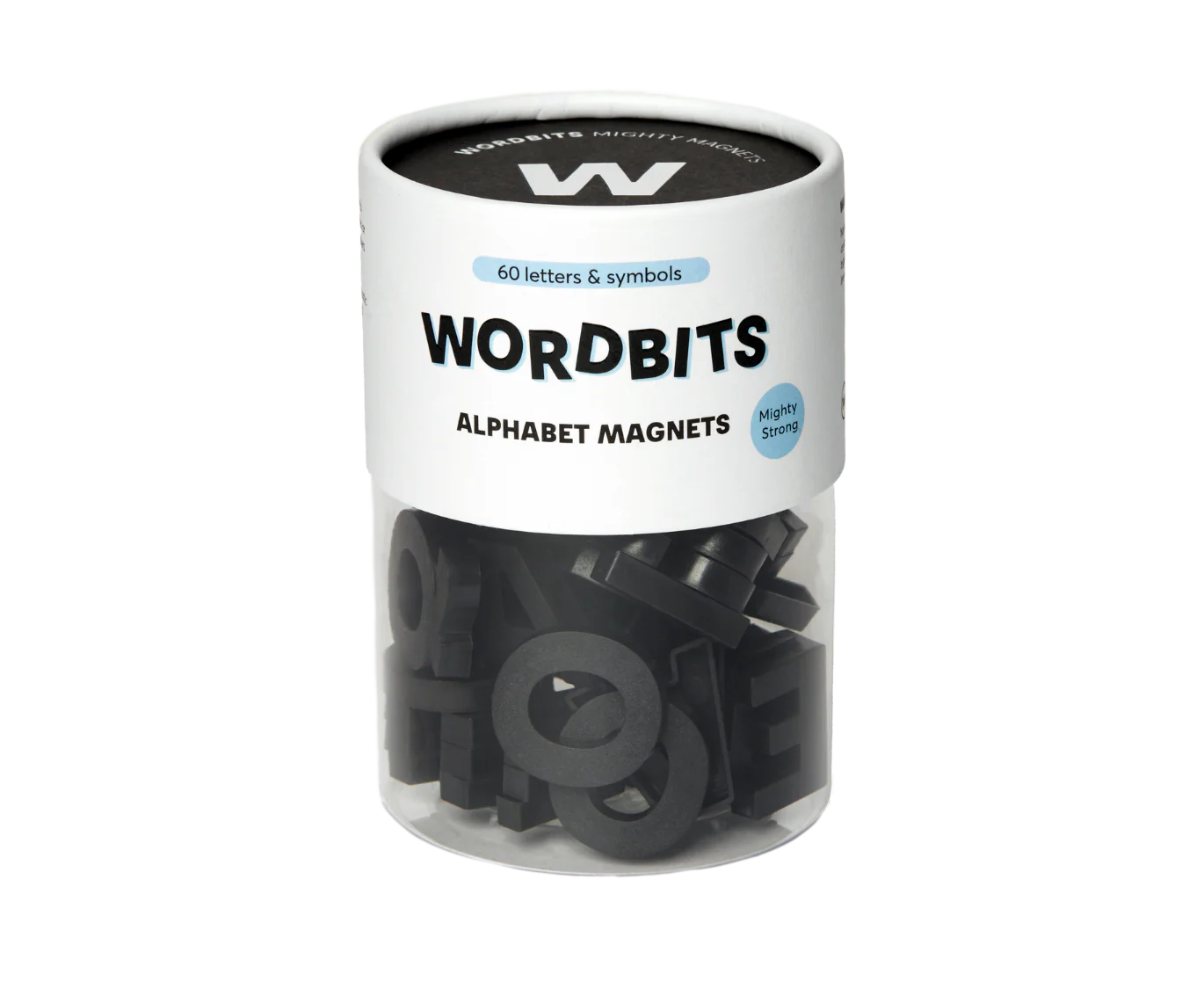 Alphabet Magnets in Black