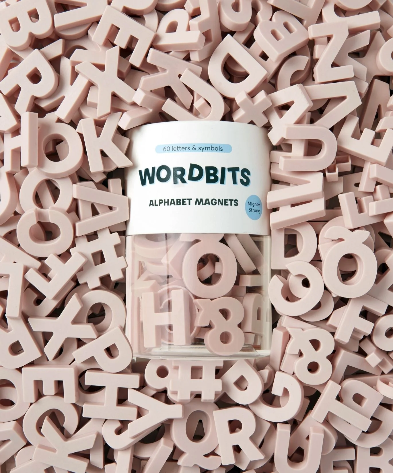 Alphabet Magnets in Blush - Image 2