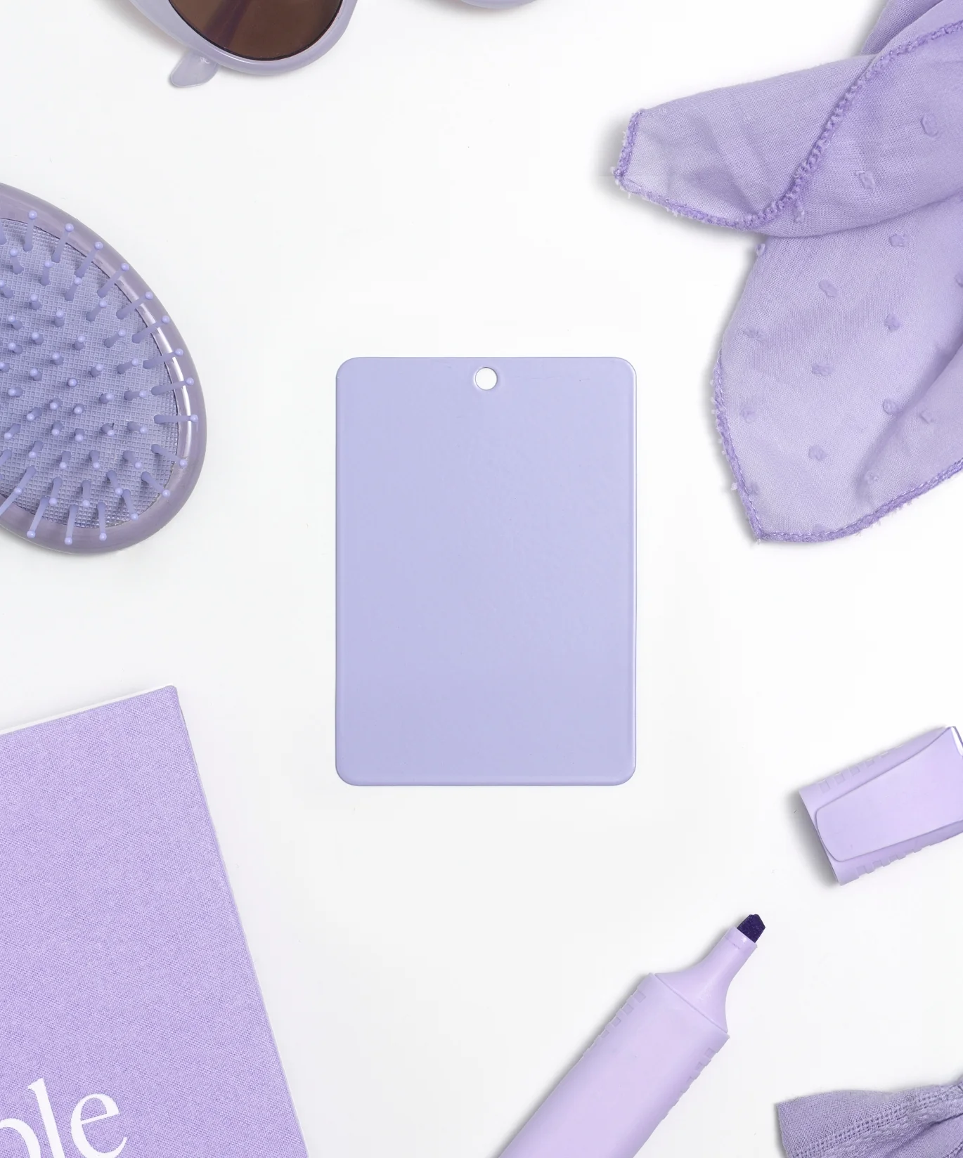 Colour Swatch in Lilac - Image 2
