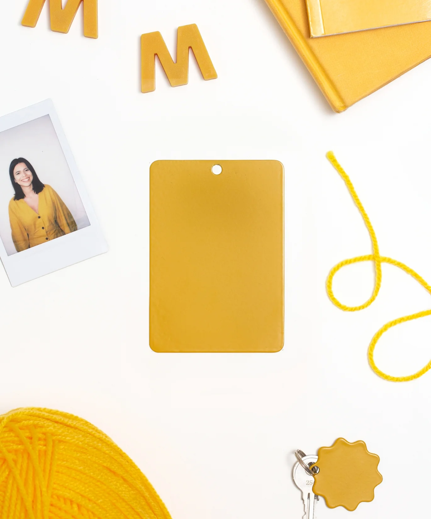 Colour Swatch in Mustard - Image 2
