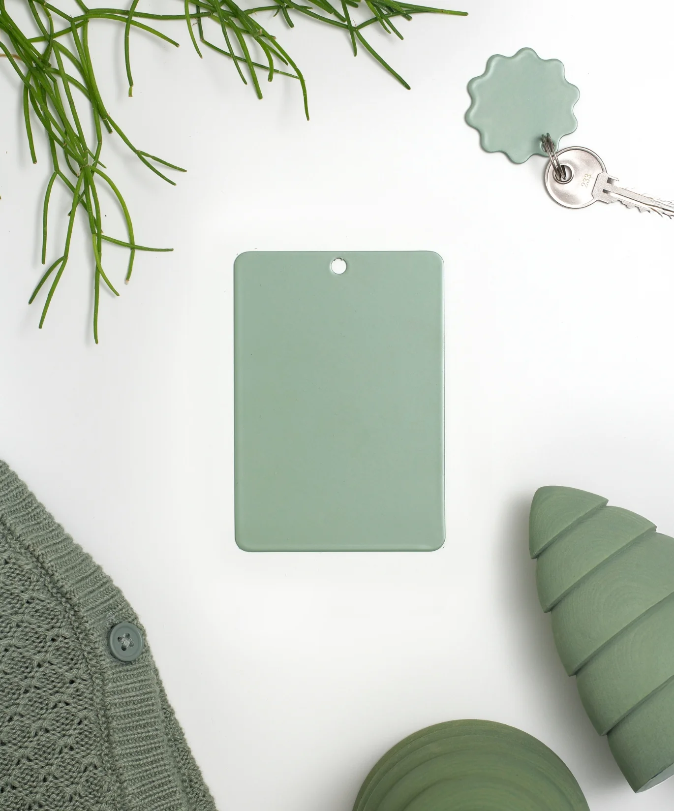 Colour Swatch in Sage - Image 2