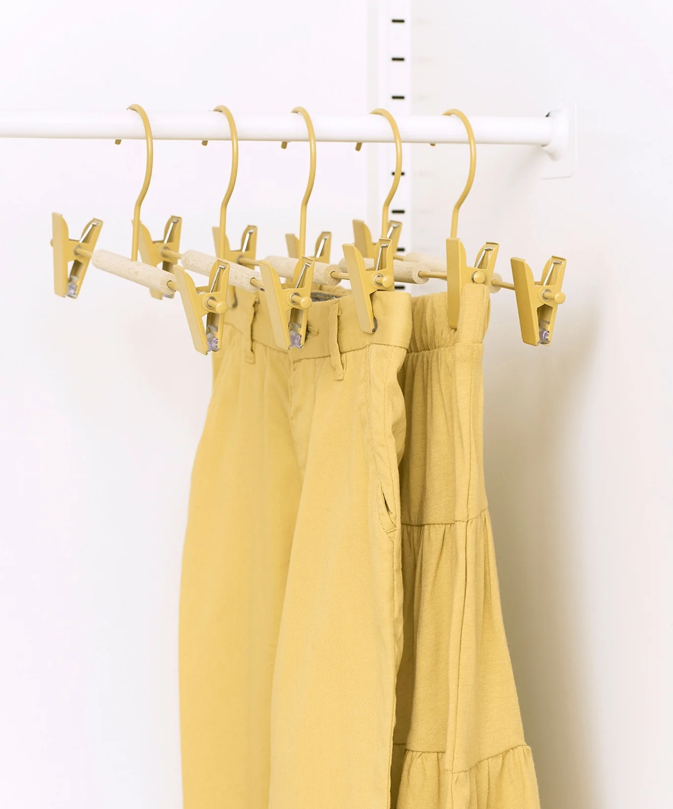 Kids Clip Hangers in Butter - Image 2